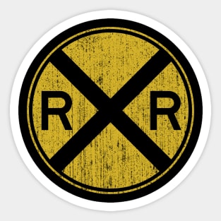 Railroad - Sign Sticker